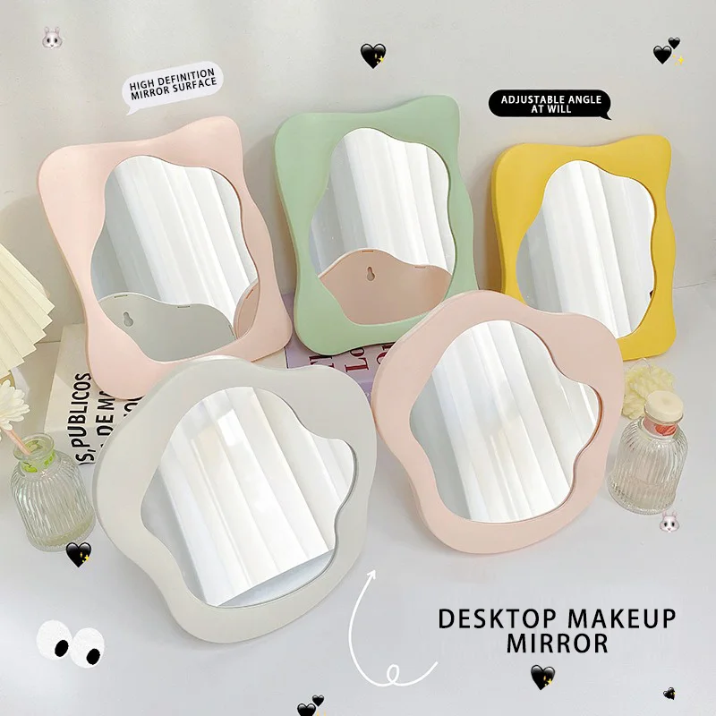 Настольные декоративные зеркала для макияжа косметическое зеркало стоячий