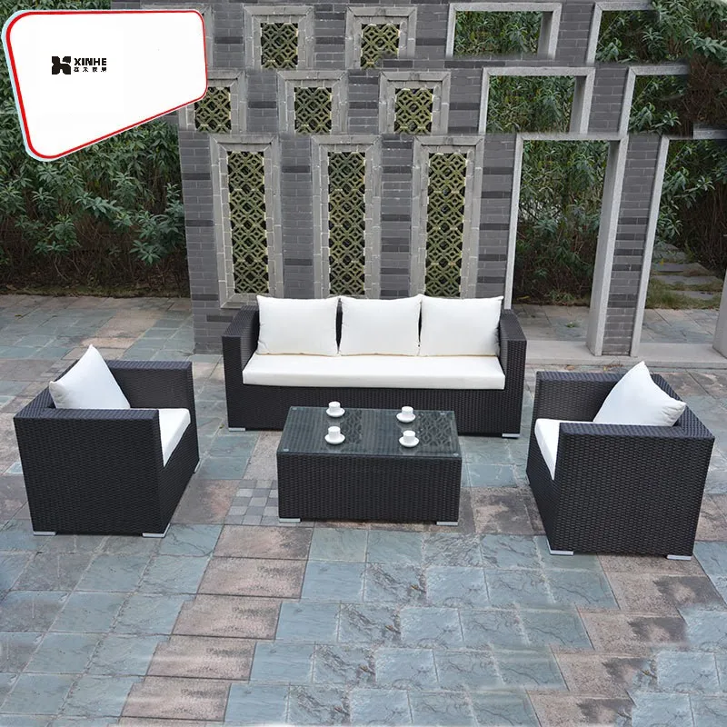 

Make hotel courtyard balcony rattan chairs, sofa chairs, villas, living rooms, outdoor tables, complete sets of furniture