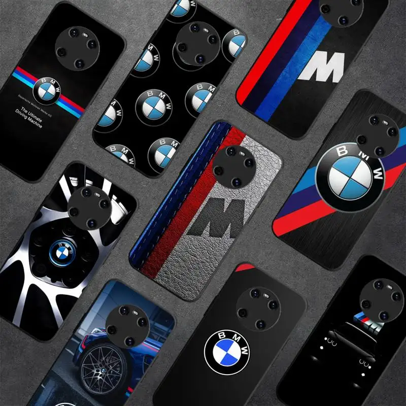 

Sports Car BMW logo Luxury Brand Phone Case For Huawei Y 5 Y6 2019 Y5 2018 Y9 2019 Luxury case for 9prime2019