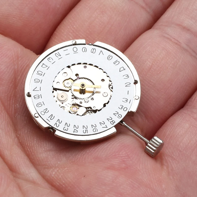 For ST6 Men's Automatic Mechanical Movement Small Calendar 3-Pin Watch Accessories