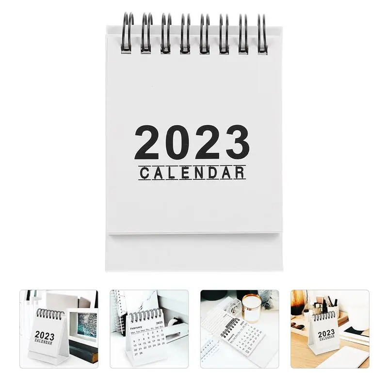 

Decorative Paper Calendar Multipurpose 2023 Desk Calendar for Home Office
