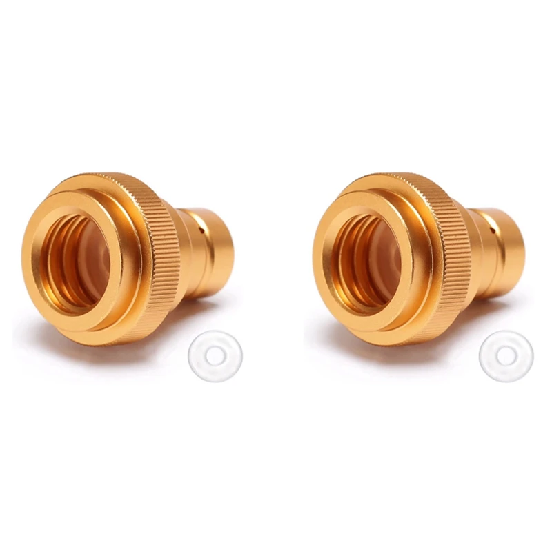 

2X CO2 Adapter With DUO/Terra/Art Sparkling Water Maker Connecting CO2 Cylinder With TR21-4 Male Thread Soda Maker Valve