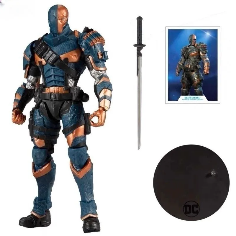 

Origina Mcfarlane Dc Multiverse 7 Inch Deathstroke In Stock Anime Action Collection Figures Model Toys For Friend Gift