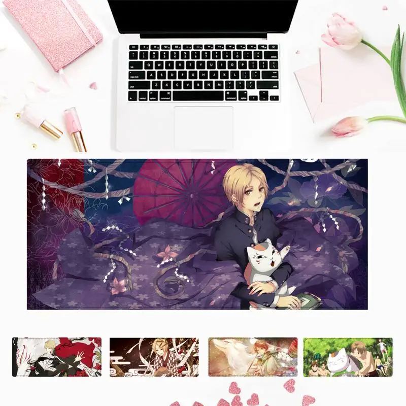 

Brand Natsume Yujin-cho Gaming Mouse Pad PC Laptop Gamer Mousepad Anime Antislip Mat Keyboard Desk Mat For Overwatch/CS GO
