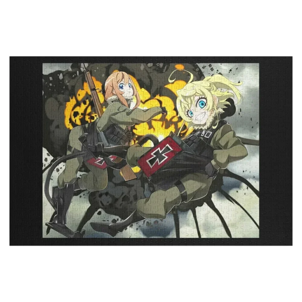 Youjo senki and friend p3k искусство головоломка лес для взрослых персонализированный