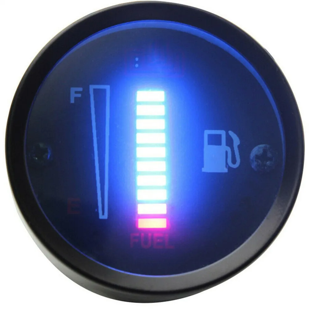 

2\\\\\\\" 52mm 12V Car Boat Motorcycle Fuel Level Meter LED Display Digital Gauge Car Accessories High-quality Fuel Gauge