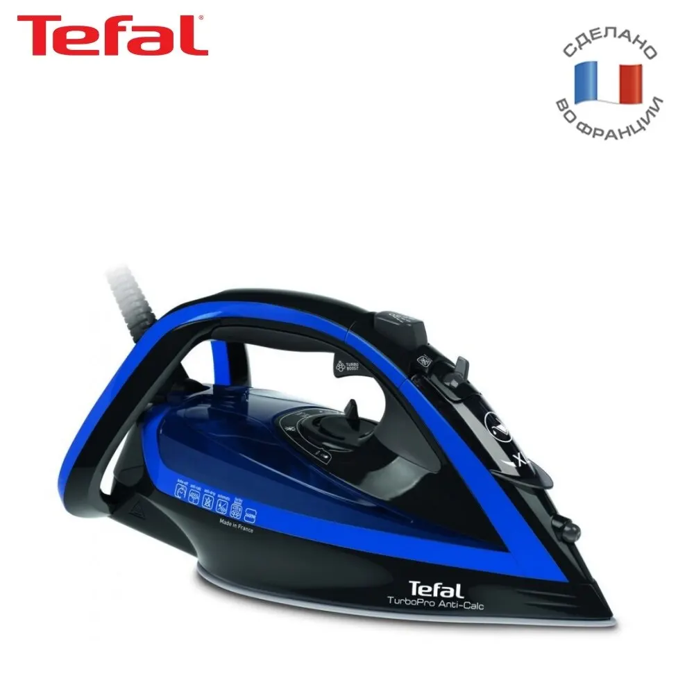 Утюг Tefal Turbo Pro Anti-Calc FV5648E0 | Бытовая техника
