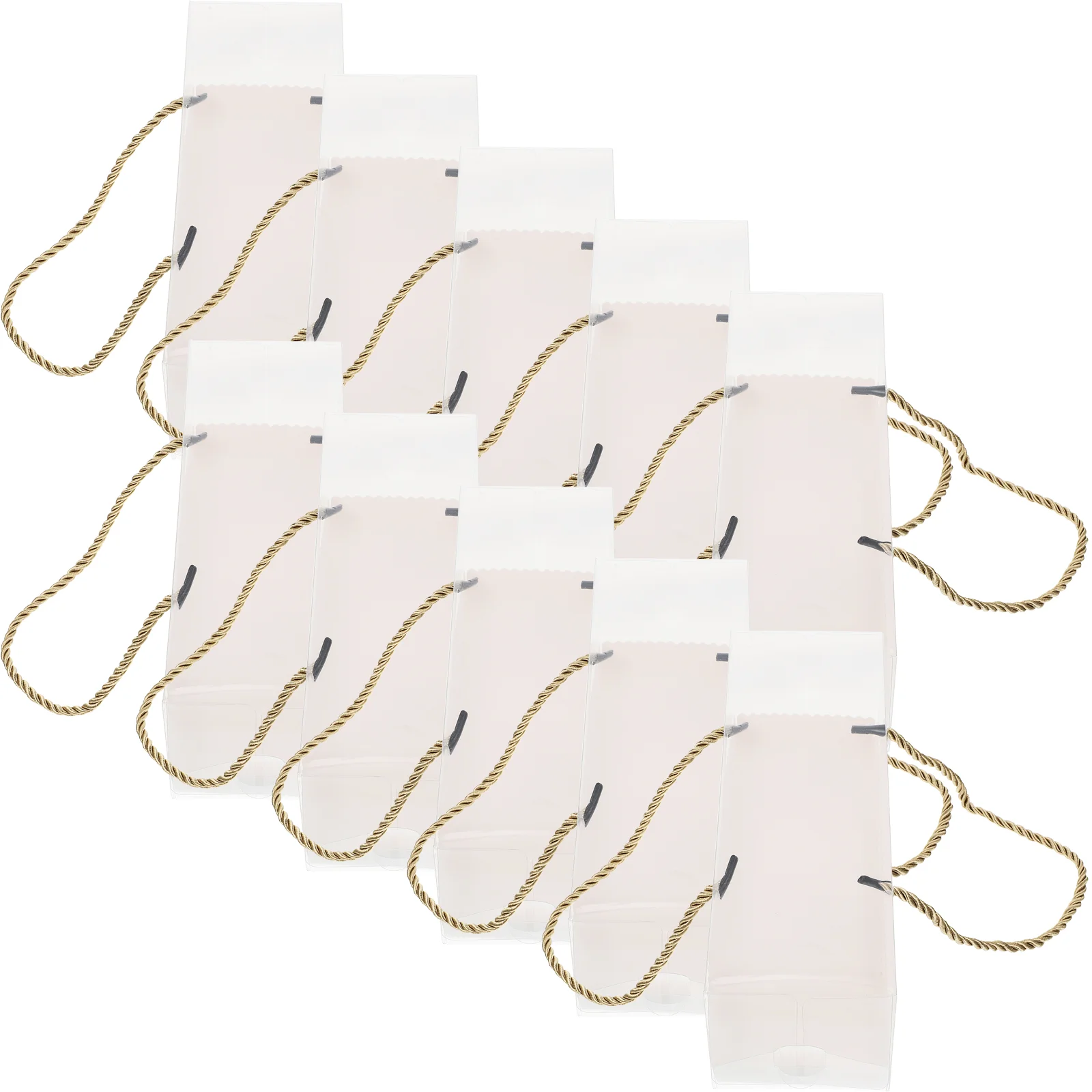 

10 Pcs Cake Containers Lids Swiss Roll Paper Box Cupcakes Bread Carry Keeper Pastry Mousse Packaging