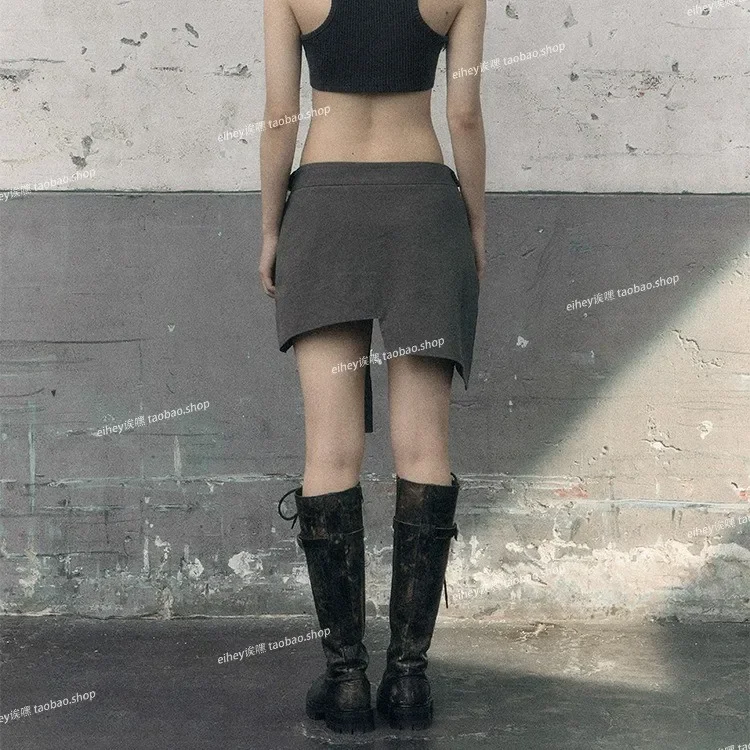 Дизайнерская двухсторонняя мини-юбка-футляр в один шаг универсальная