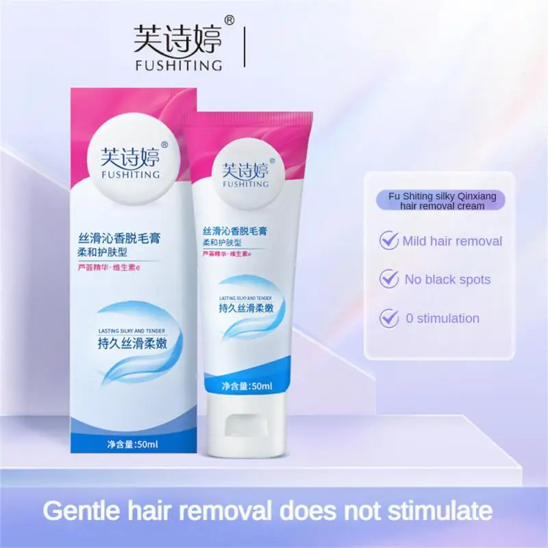 

Hair Removal Cream +Scraper For Men And Women Gentle And Non-irritating Hair Removal Removing Axillary Hair, Leg Hair, Hand Hair