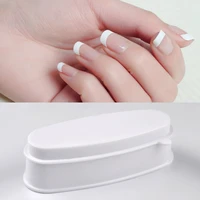 1pcs manicure french powder french manicure simple supplies french dipped in powder smile line dipped in powder box french edge