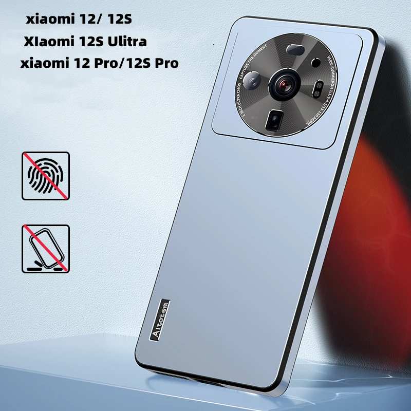 

For XiaoMi 12S Ultra Case Business Ultra Thin Frosted Phone Cover For Mi 12 12Pro Xiaomi 12 X Simple Shockproof Shell Bumper
