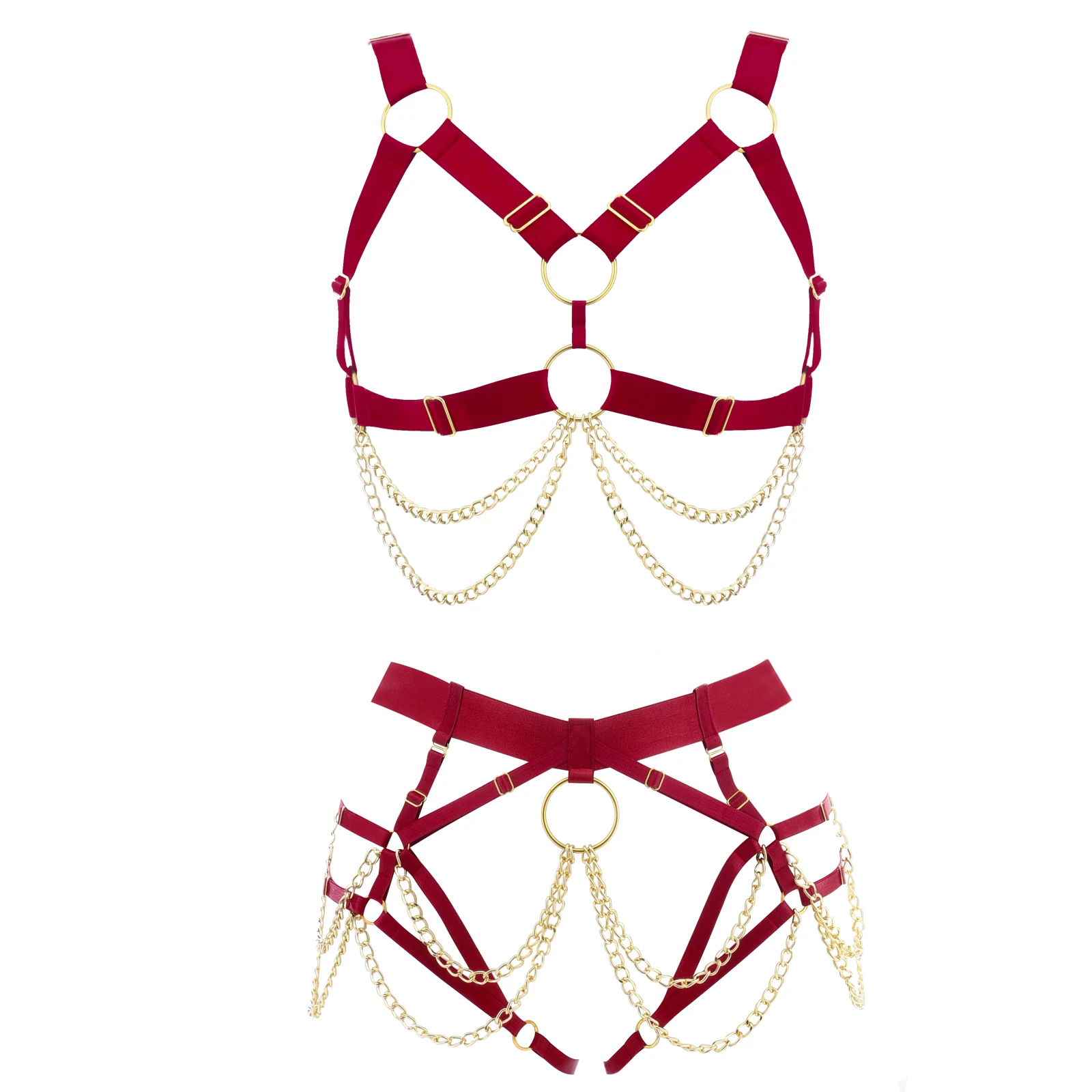 

Женское эротическое боди в готическом стиле