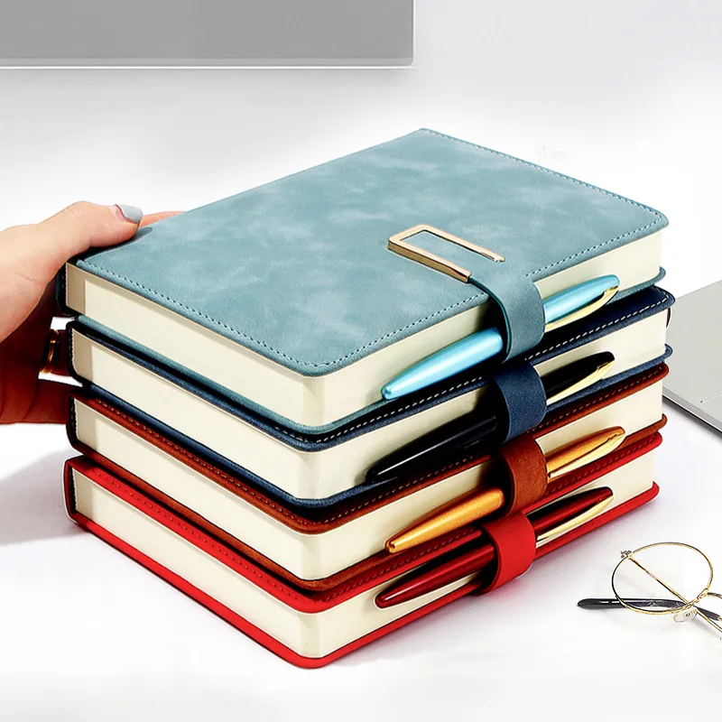 

Customized Business Office Notebooks: A5 Magnetic Closure Notebook, Creative Thickened B5 Notebook, Customized Diaries with Logo