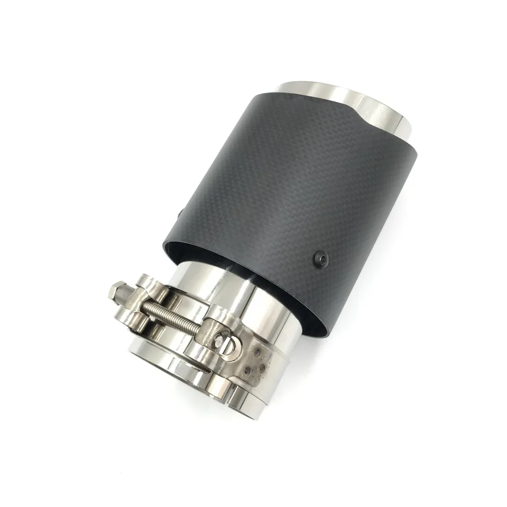 Фото Наконечник глушителя из углеродного волокна для Akrapovic №4