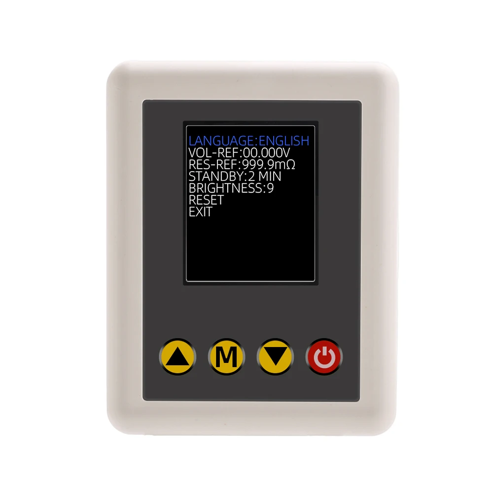 4-проводной высокоточный тестер внутреннего сопротивления постоянного тока 5 В 1