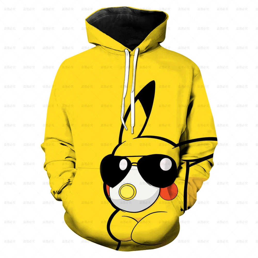 

Pokemon Pikachu Printed Hoodie Long Sleeve Cotton Kids Boys Girls Kids Sweatshirt Top Kids Coat Baby Hoodie