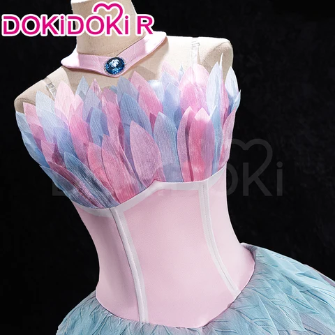 Женское розовое платье принцессы DokiDoki-R