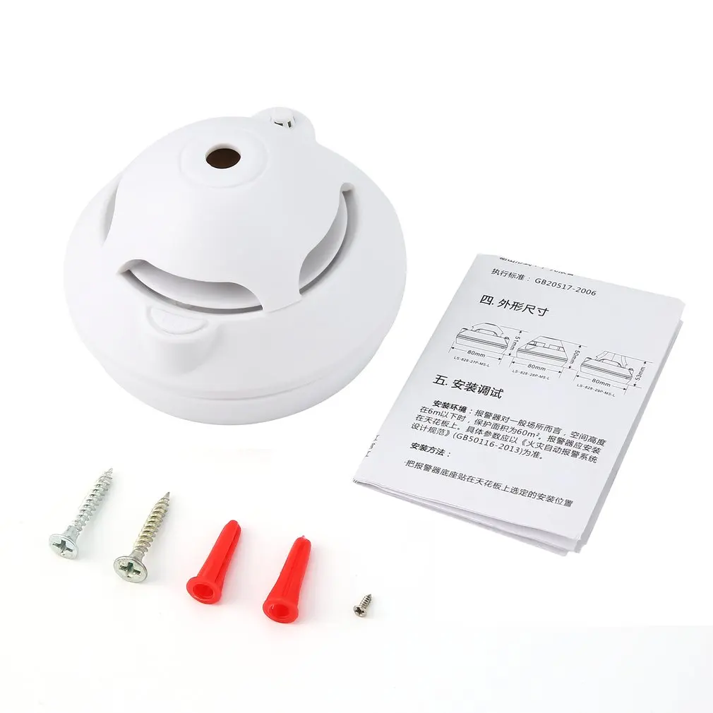 

Mini Smoke Alarm Stand-alone Photoelectric Fire Sensor Fire Smoke Detector Smoke Detector Independent Alarm Security Supplies