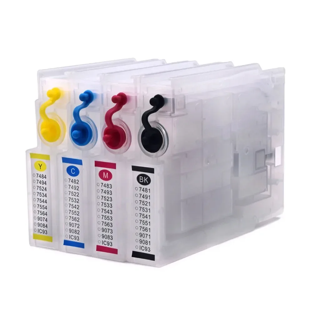 748 748XL сменный картридж с одноразовым чипом для принтера Epson Workforce Pro WF-6530 WF-6590 WF-8090