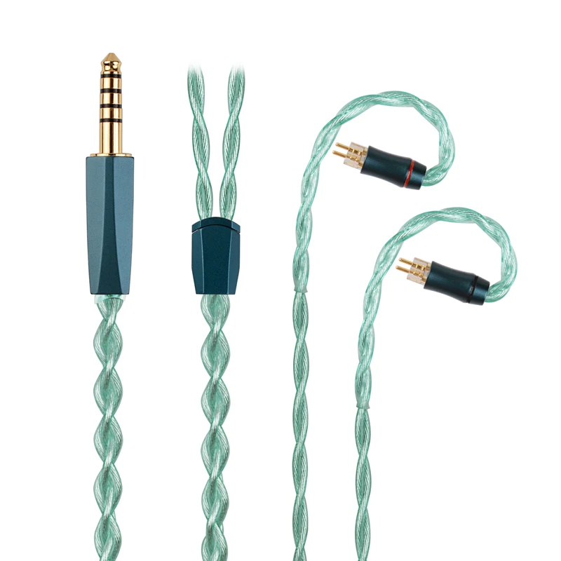 

Флагманский кабель NiceHCK FourMix для наушников, Модернизированный кабель из кватротройного сплава, 3,5/2,5/4,4 мм, MMCX/0,78 мм, 2-контактный, для IEM Youth M5 S12 ...