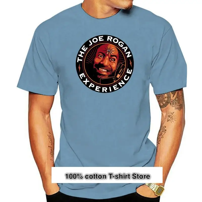 

Joe Rogan Experience JRE-camiseta negra para hombre, talla S-2XL