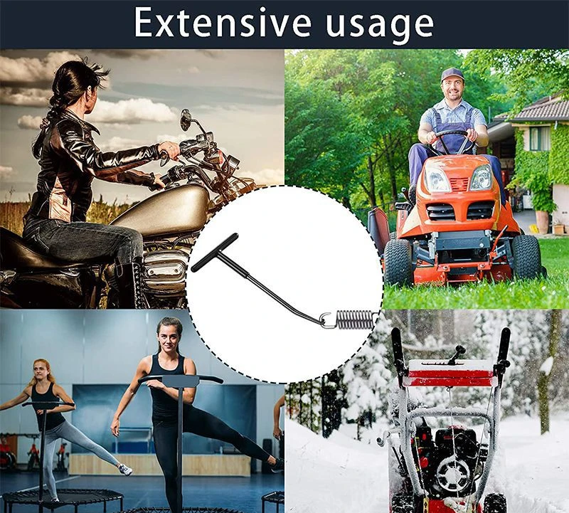 

T Shaped Motorcycle Handle Exhaust Spring Tools Motorcycle Exhaust Pipe Spring Removal and Installation Puller Tool