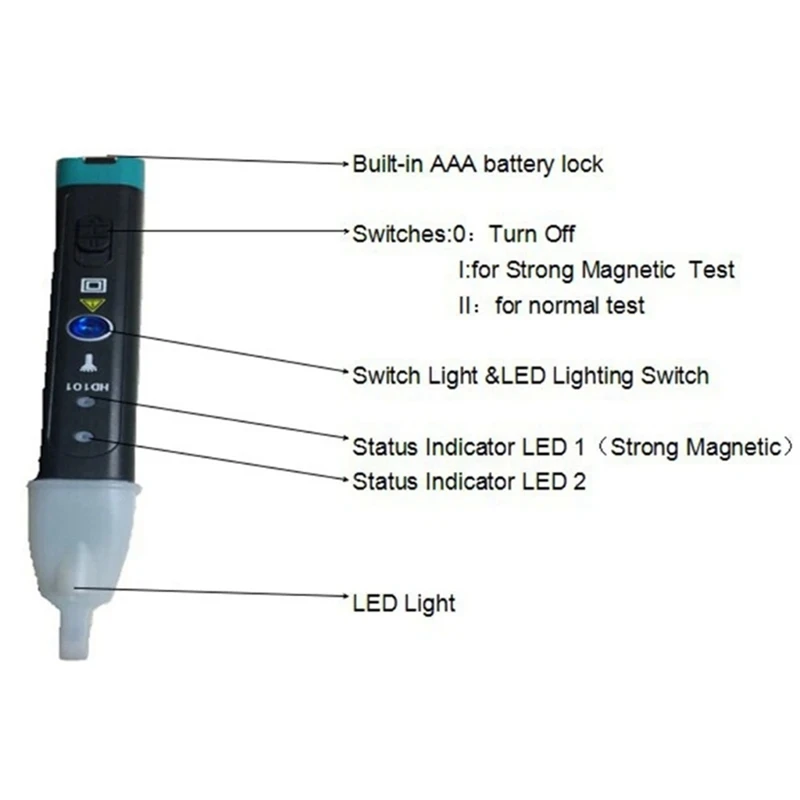 MST-101 Automotive Electronic Component Ignition Coil Test Pen Tester (1 Pcs)