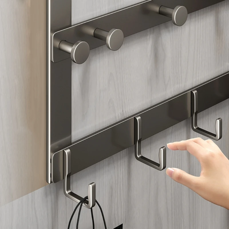 Над дверью 13 крючков домашний органайзер для ванной комнаты вешалка одежды