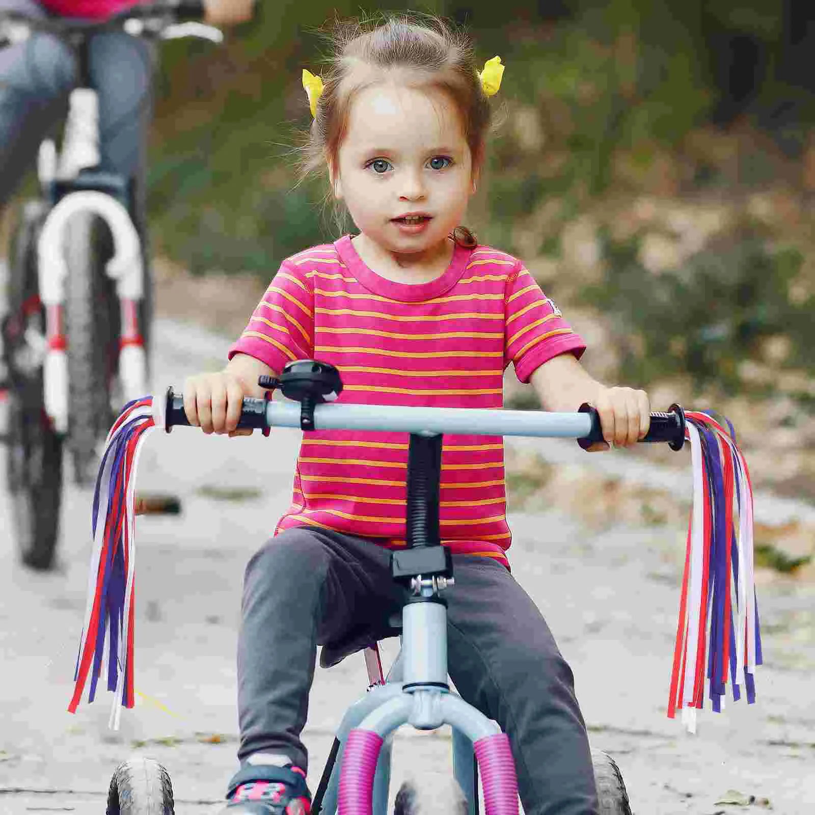 

Bike Streamer Scooter Ribbon Kids Tassel Decor Handlebar Streamers Handles Girls