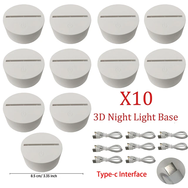 

Набор из 10 LED-ламп Labubu 7 цветов