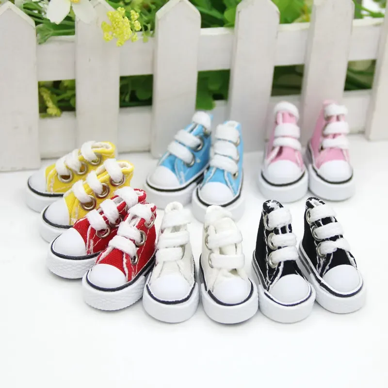 

3.5cm*2cm*3cm Doll Shoes for Blythe Licca Jb Doll Mini Shoes for Russian Doll 1/6 BJD Sneakers Shoes Boots