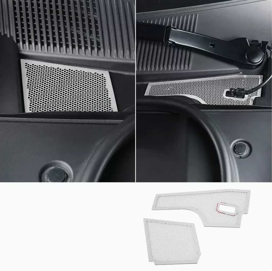 

For Geely Zeekr 001 2021-2023 Interior Accessories Car Front Cover Dust Cover Insect Protection Cover 2PCS/SET