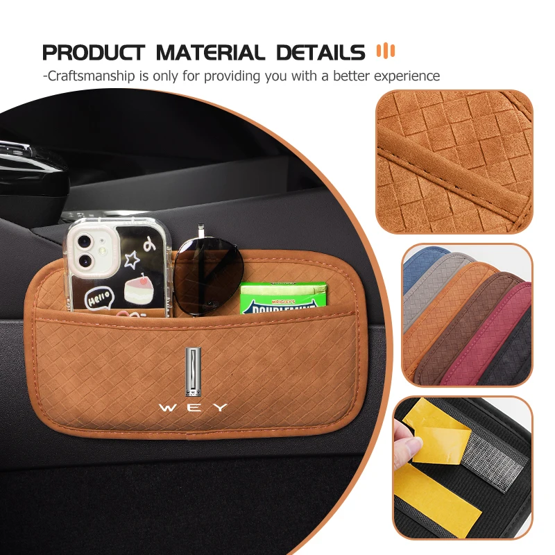 Самоклеящаяся многофункциональная сумка для хранения спинки автомобильных