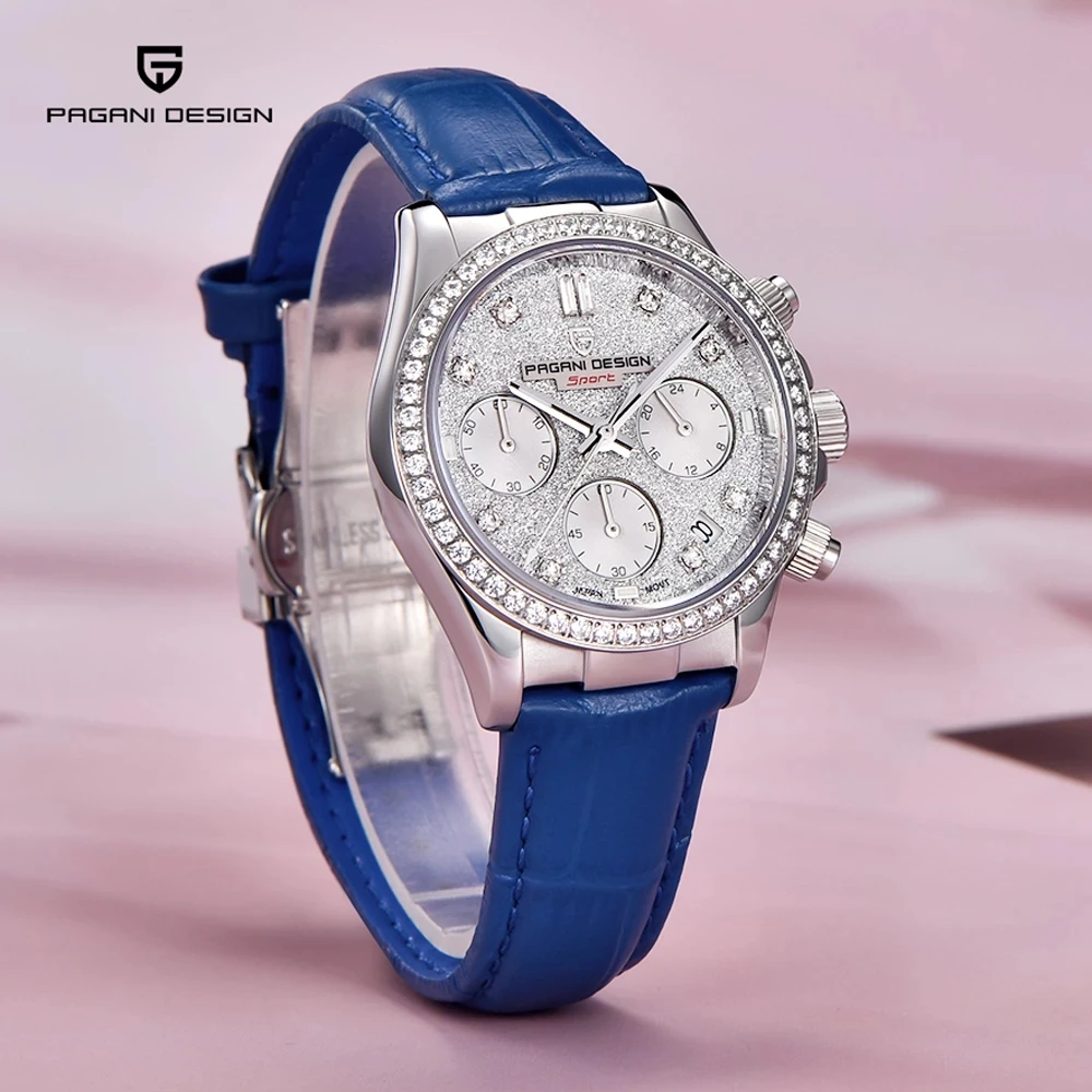 Ladies Watch 2022 PAGANI DESIGN New Fashion Quartz Watches  Stainless Steel Wristwatch Luxury Chronograph Waterproof Women Gift enlarge