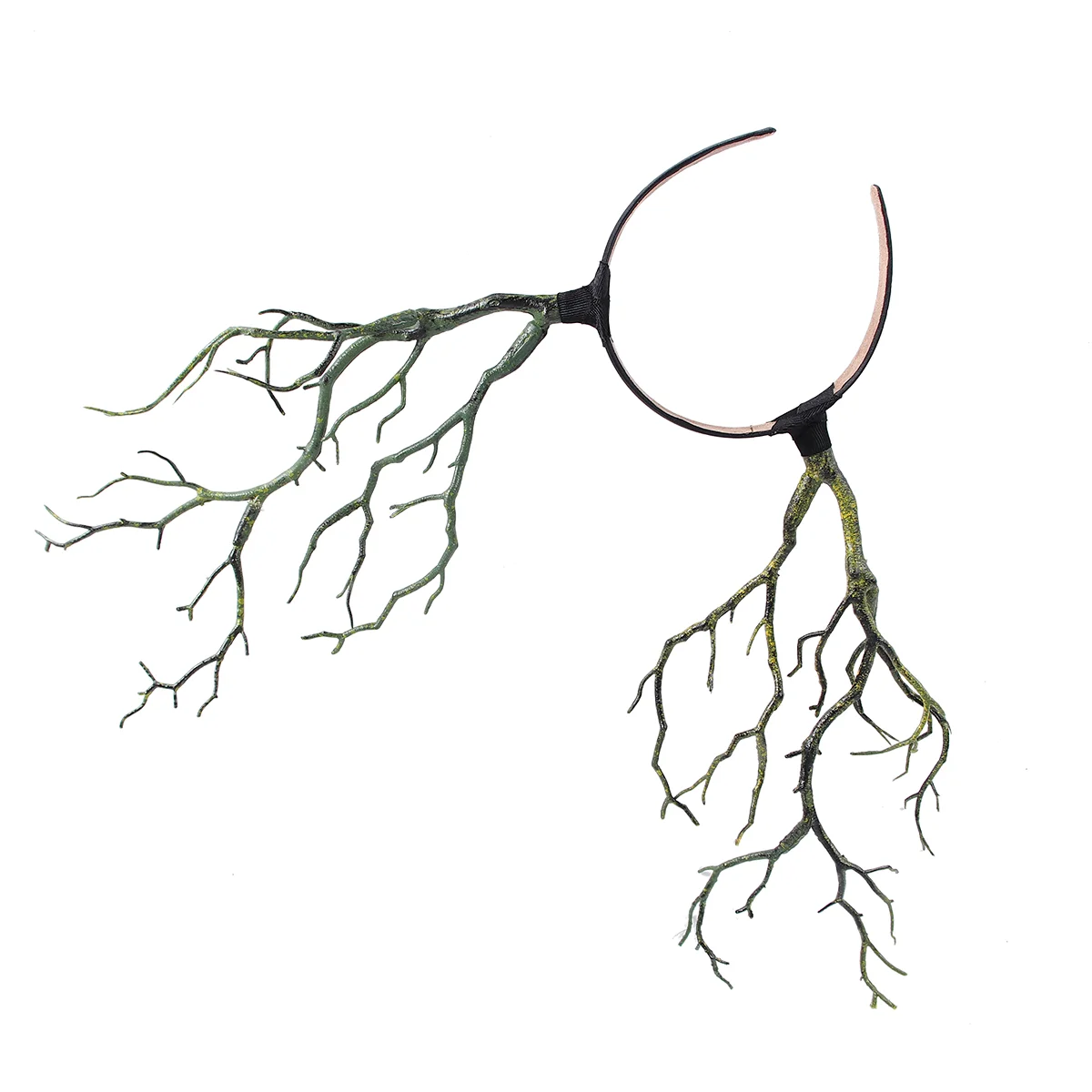 Тиара ведьмы детские костюмы на Хэллоуин темный стиль прическа ветка головной