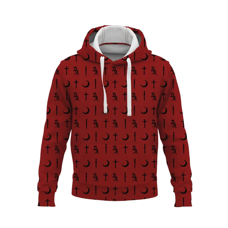 

Толстовка мужская с 3D-принтом «атака на Титанов»