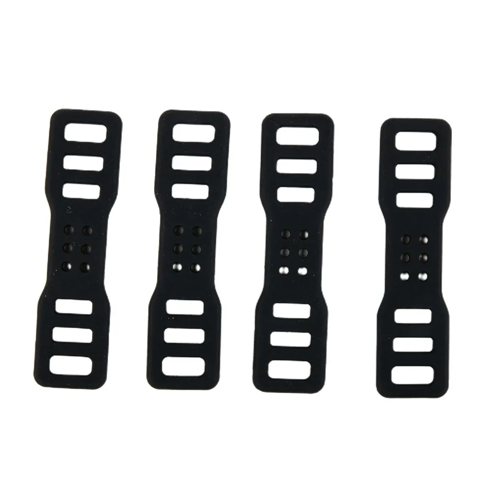 

4Pcs Bike Bicycle Silicone Elastic Straps Bandage Light Lamp Mount Holder Mountain Bike Water Bottle Holder Strap Cycling Tools