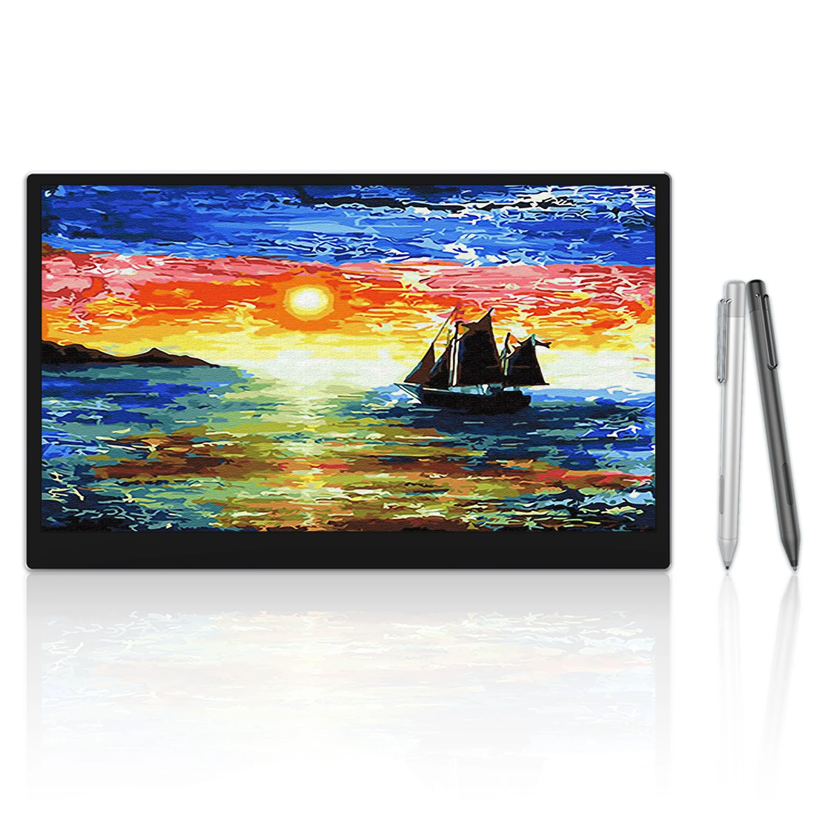 

Drop Shipping Pen Display 13.3 Inch Portable Graphics Drawing monitar with 10-point Touch Screen and MPP Tilt Stylus