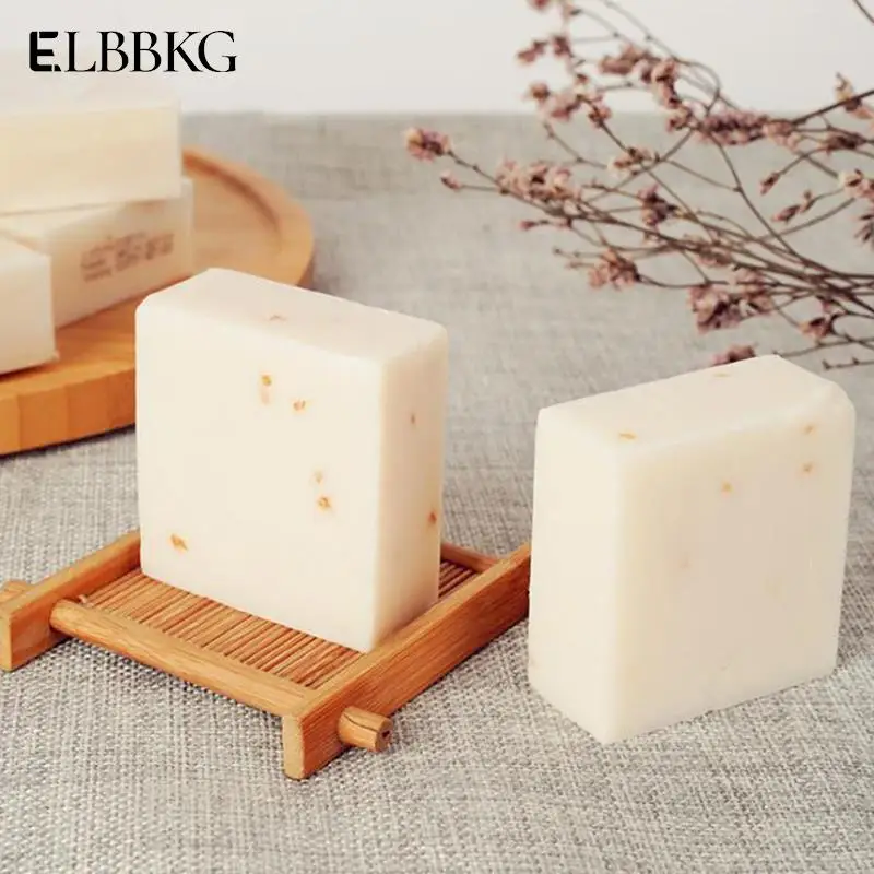 Мыло ручной работы с рисом коллагеном витамином отбеливание - Цена: 129.96