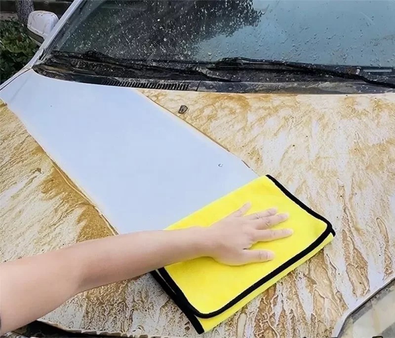 

Car Coral Fleece Auto Wiping Rags Multipurpose Efficient Super Absorbent Clean Cloth Home Car Washing Cleaning Towels