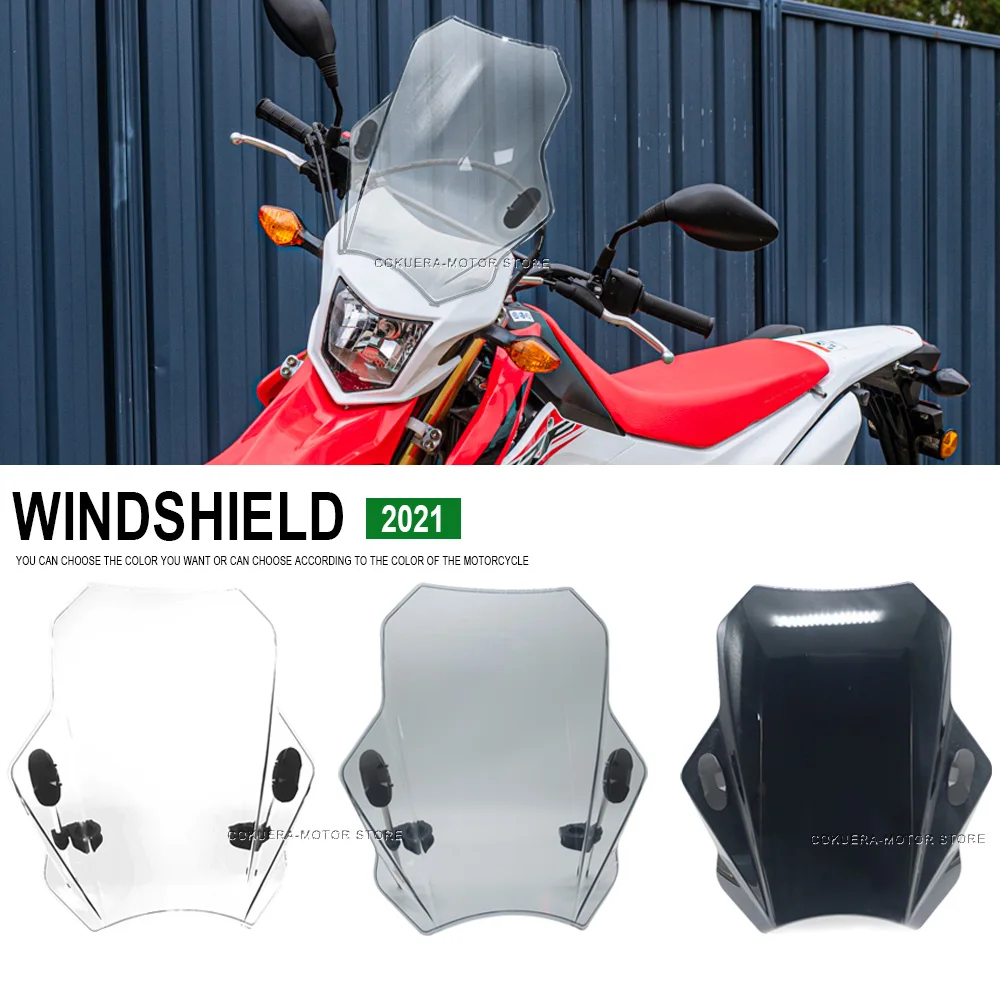 

Универсальные чехлы для лобового стекла мотоцикла, отражатель дыма для лобового стекла мотоцикла CRF250L /M 12-21/CRF300L 21