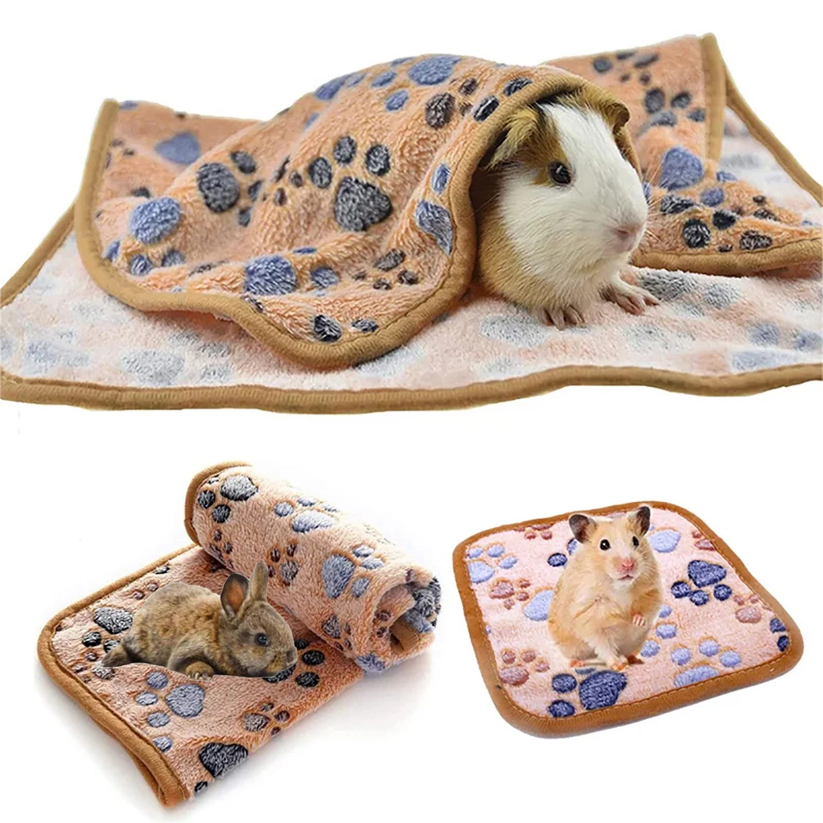 Мягкий коврик для сна хомяка Подушка домашнего животного щенок одеяло котенка