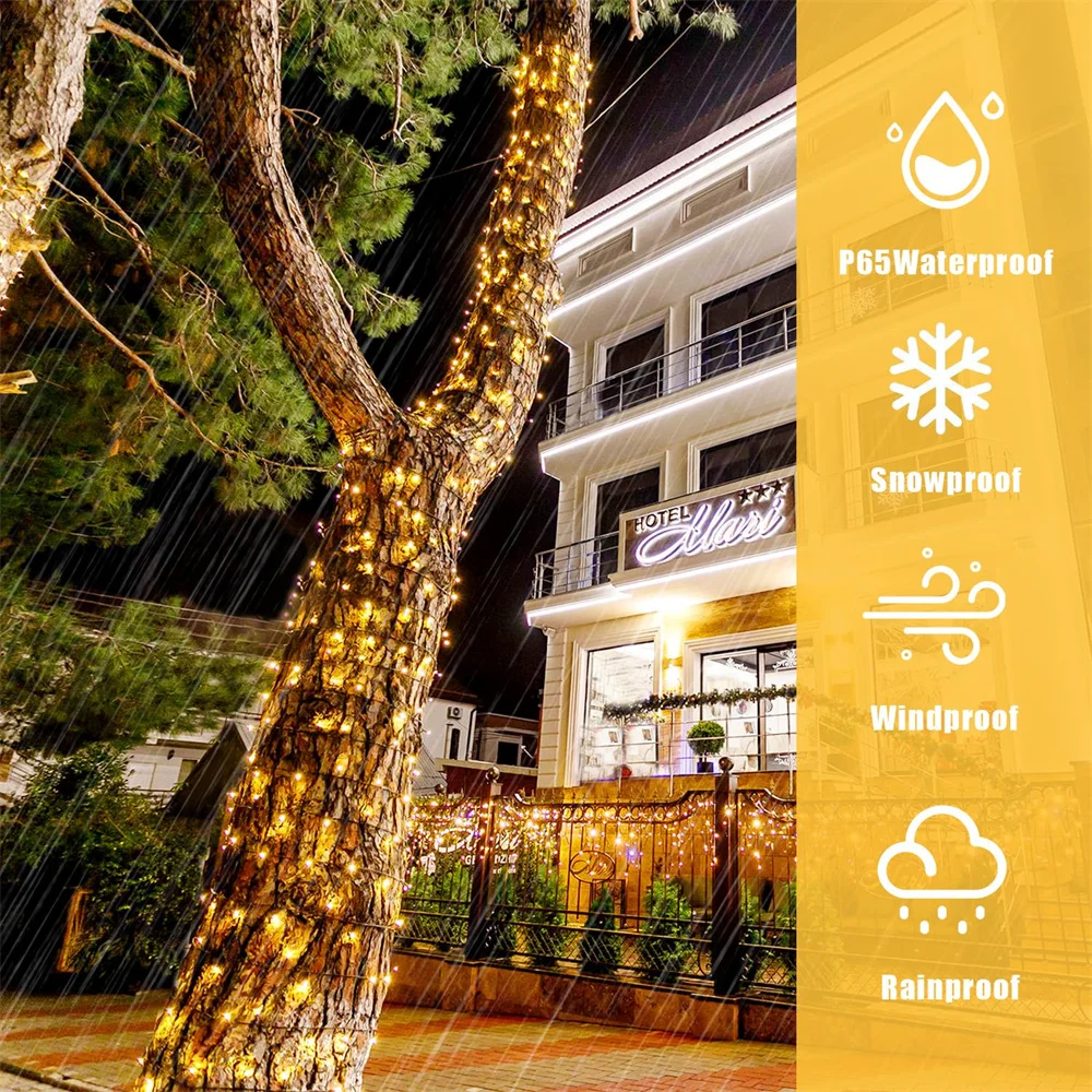 Рисунок 2 - Водонепроницаемая гирлянда на солнечной