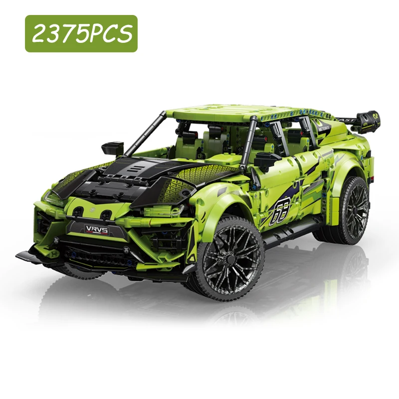 

2375pcs Technical 1:8 VRVS Buggy Racing Car Building Block MOC Difficult Challenge Sports Vehicle Model Toys Brick For Boys Gift