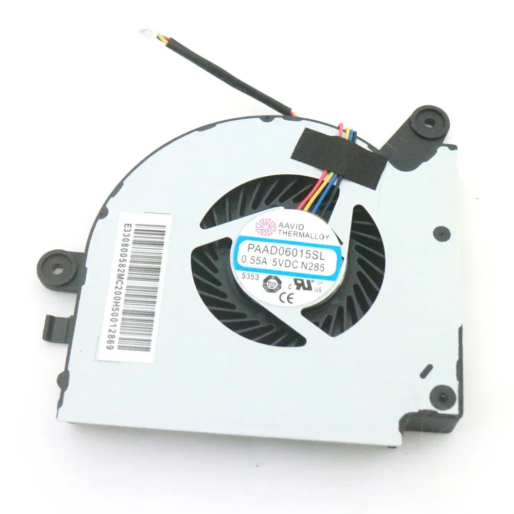 Фото НОВЫЙ PAAD06015SL N285 DC5V 0.55A 4-контактный вентилятор для MSI GF75 MS-17F3 17F1 17F2 Thin 8RC 8RD 9SC 9SD CPU GPU Cooler Fan №5