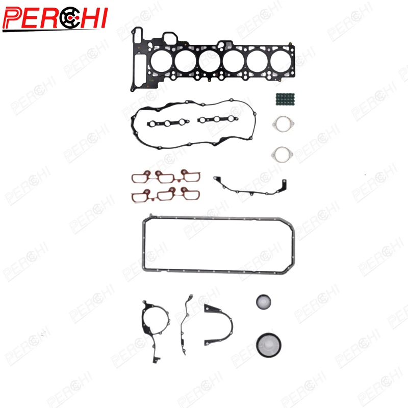 

For BMW M54 B22-2.2L/M52 B20-2.0L 24V 3 series Compact Coupe Touring (E46) 325i 525i X5 ENGINE GASKET KIT FULL SET 11127507597