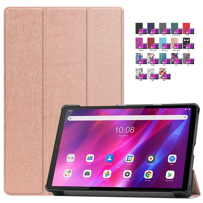 

Кожаный чехол для Lenovo Tab K10, 3 дюйма, с магнитной подставкой
