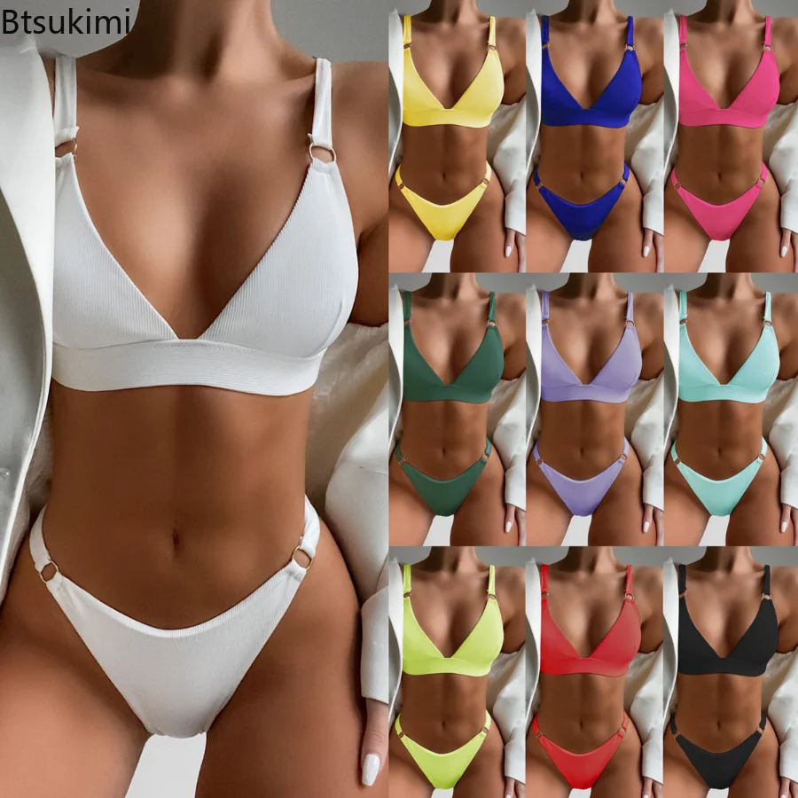 Женский летний сексуальный комплект бикини 2023