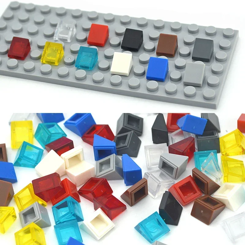 Конструктор сделай сам фигурки гладкие конические кирпичи 54200 250 шт. 1x1